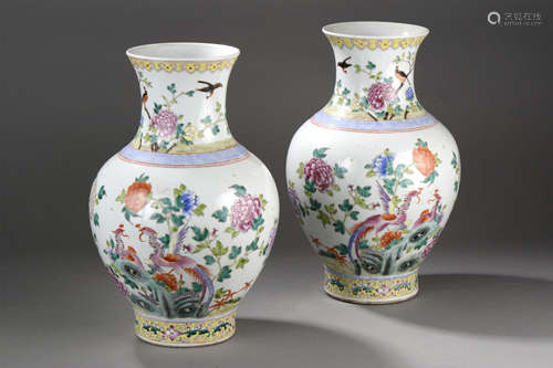 Paire de vases