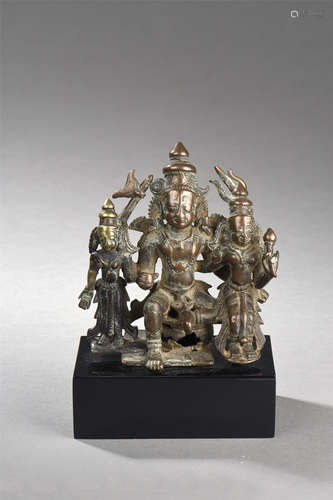 Le couple divin Shiva et Parvati