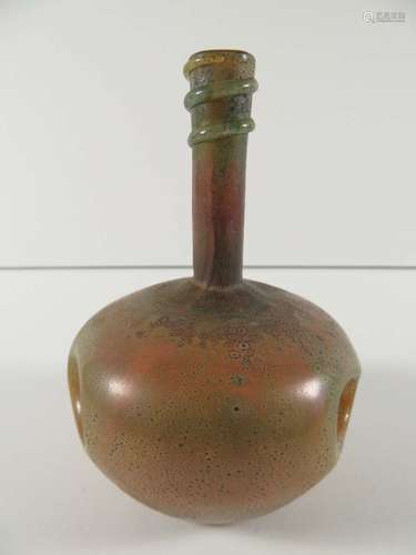 Ancient Roman Glass Mini Vase