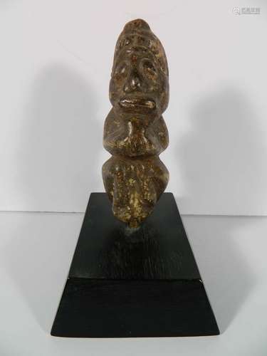 African Tribal Kissi Burial Statuette Old Label