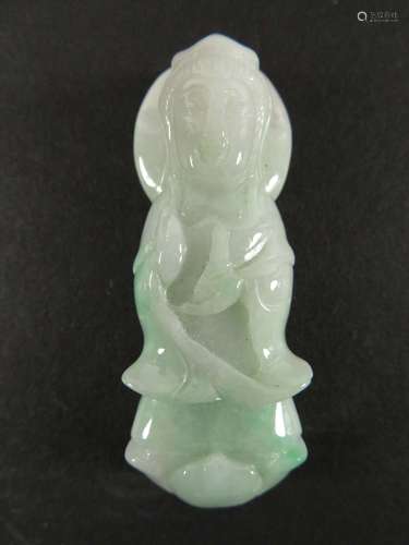 Chinese Guanyin Jade Pendant