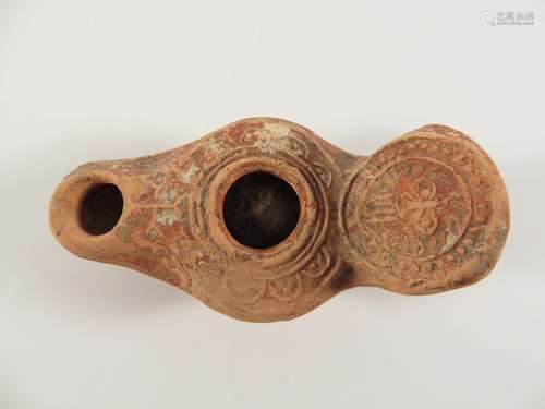 Ancient Roman Oil Lamp