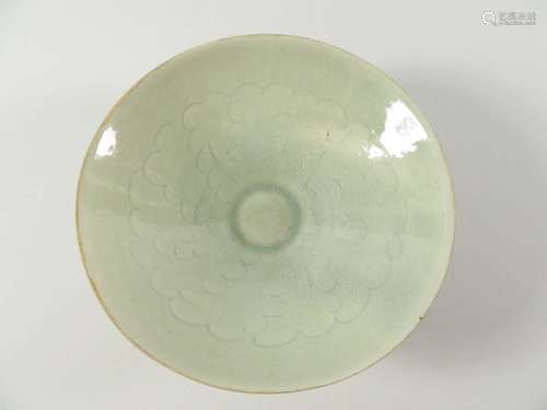 Chinese Qingbai Incised Bowl Clouds