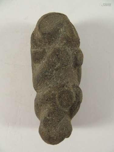 Pre Columbian Stone Effigy Figure