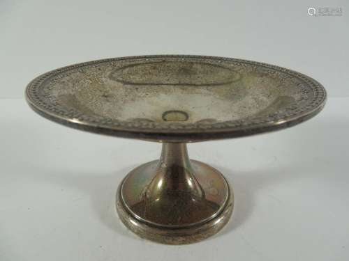 Sterling Silver Hallmarked  Weighted Candy Dish