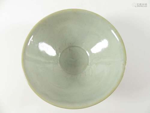 Chinese Qingbai Incised Bowl Swirl Pattern