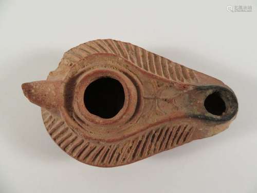 Ancient Roman Oil Lamp