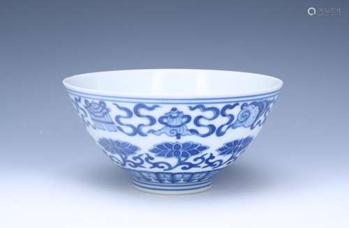 A Chinese Blue and White Porcelain Bowl