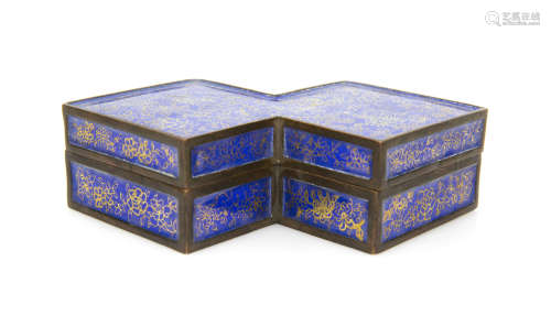 A Chinese Cloisonné Box