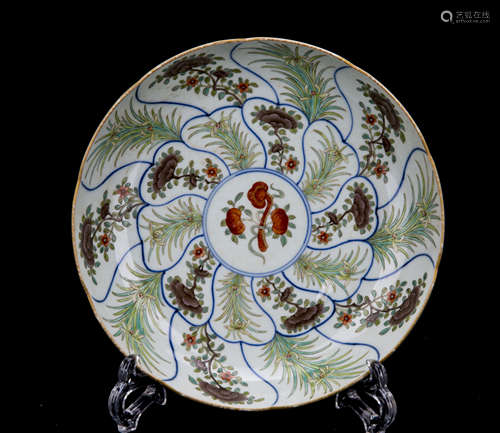 A Chinese Porcelain Plate