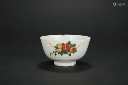 A Chinese Porcelain Bowl