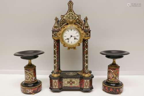 European Wood Clock Set by 