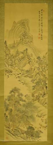 Chinese Ink/Color Painting, Signed