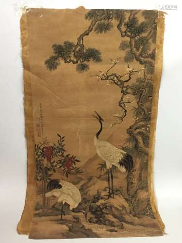 Chinese Ink/Color Scroll Painting