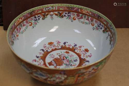 Chinese Export Famille Rose Bowl