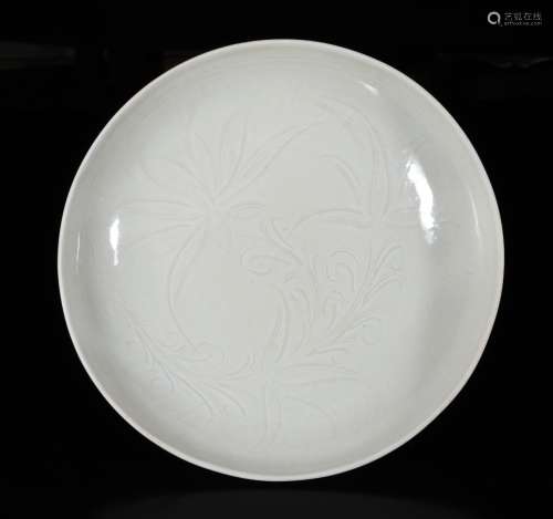 Chinese Ding Ware Plate