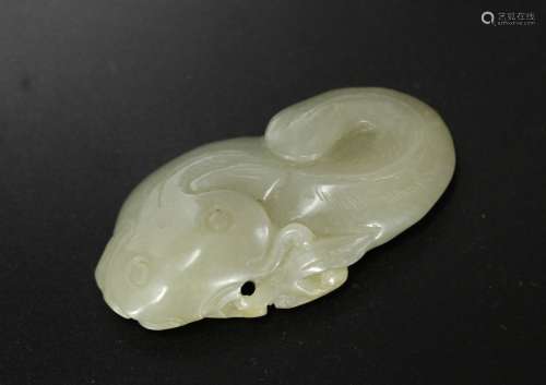 Chinese Carved Jade Fish