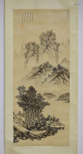 Chinese Ink/Color Painting, Signed