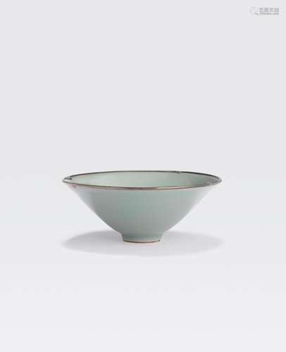 A LONGQUAN CELADON CONICAL TEA BOWLSong dynasty