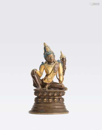 A copper alloy figure of AvalokitesvaraQing dynasty, Pala Revival, 18th/19th century