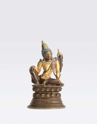 A copper alloy figure of AvalokitesvaraQing dynasty, Pala Revival, 18th/19th century