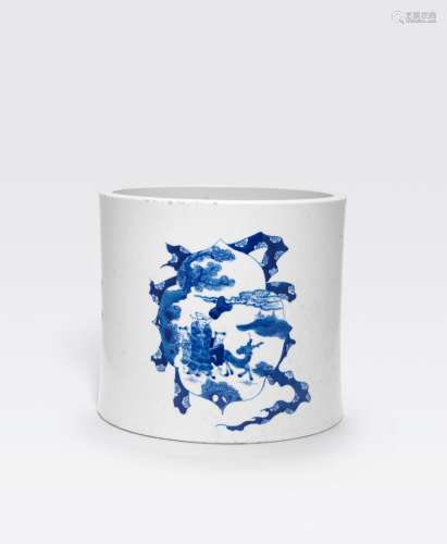 A BLUE AND WHITE BITONG