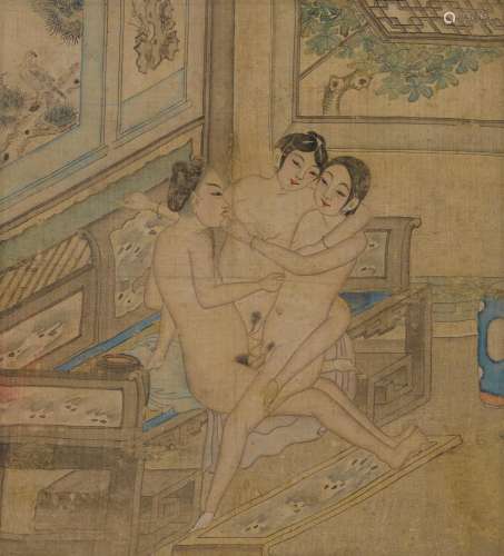 VARIOUS ARTISTS (19TH CENTURY/20TH CENTURY)Three Erotic paintings