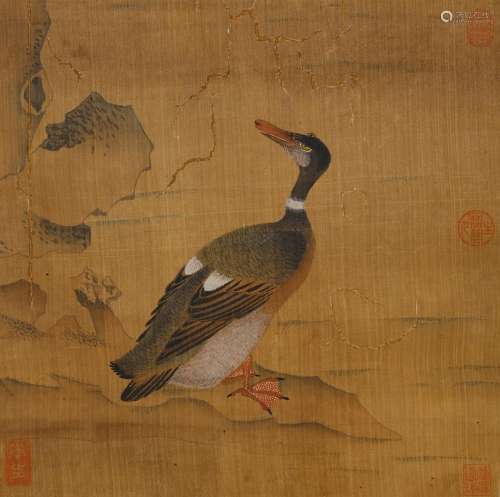 VARIOUS ARTISTS (20TH CENTURY)Two paintings of Birds and Flowers