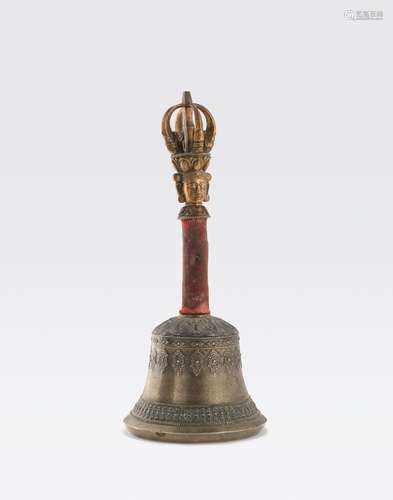 A METAL ALLOY BELL, GHANTA