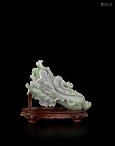 A JADEITE CABBAGE