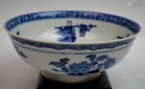 Chinese Blue and White Porcelain Bowl