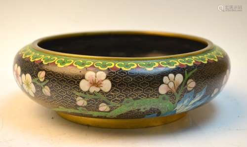 Chinese Cloisonne Enamel Bowl