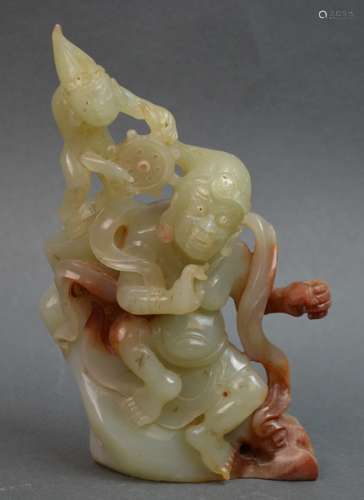 Chinese Jade Carved Figure