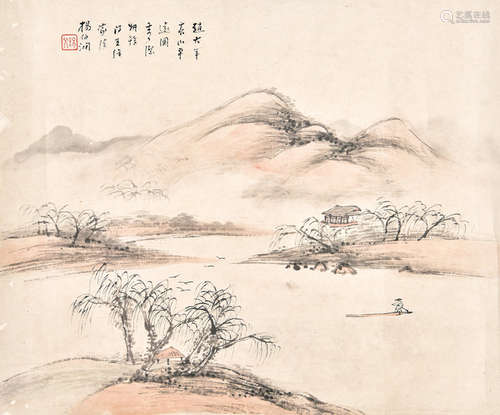 杨伯瑞  山水