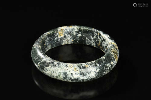 LIANGZHU CULTURE JADE BANGLE