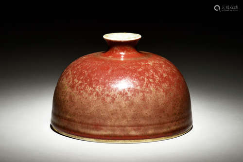 COPPER RED GLAZED JAR, TAIBAI ZUN