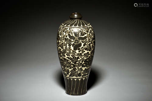 CIZHOU WARE 'CHILDREN' VASE