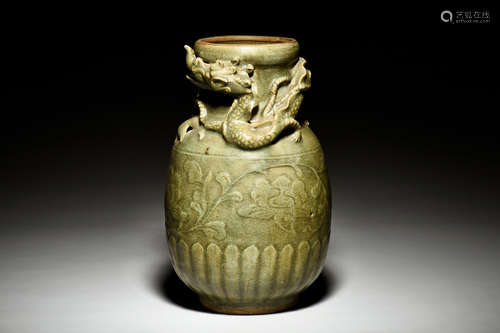 YAOZHOU WARE 'DRAGON' JAR