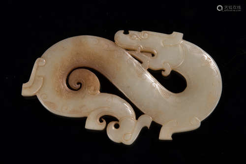 JADE CARVED DRAGON