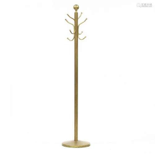 Vintage Brass Coat Rack