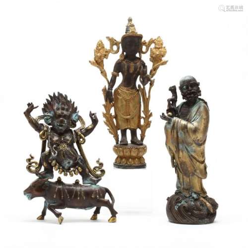 Three Buddhist Sculptures