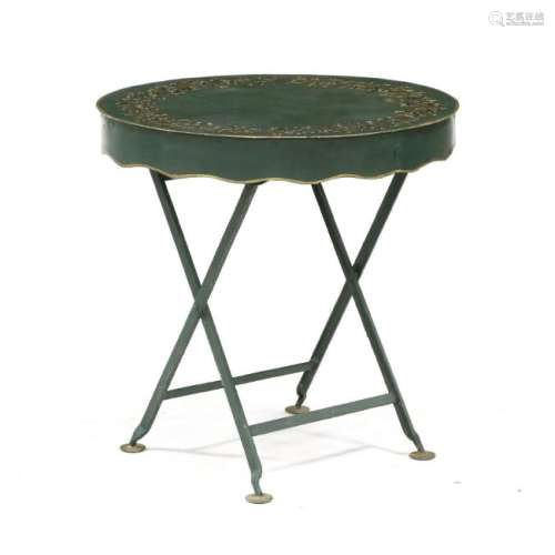 Toleware Folding Table