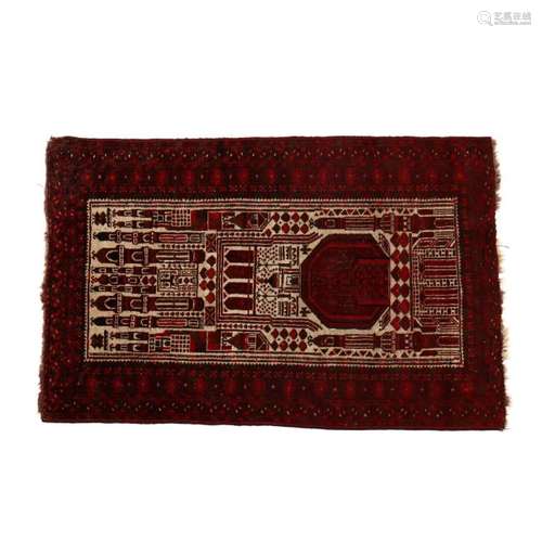 Afghan Baluch Area Rug