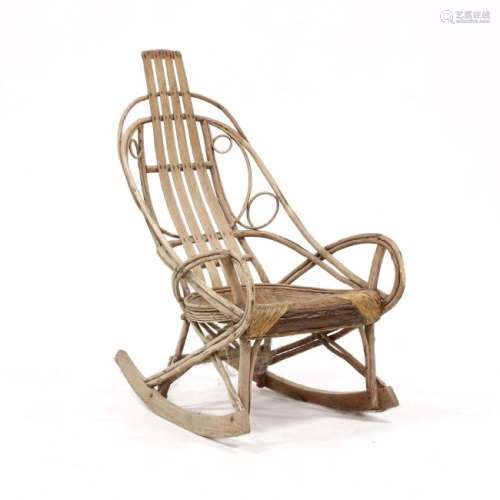 Antique Western North Carolina Rocking Chair