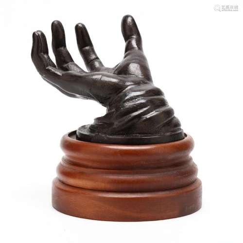 Bronze Sculpture of a Hand, after Auguste Rodin