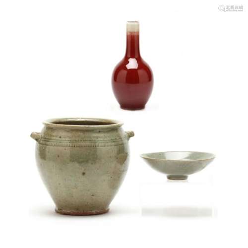 Three Chinese Ceramics