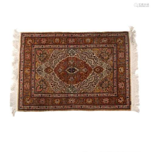 Turkish Silk Hereke Area Rug