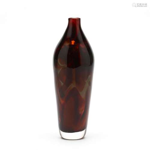 A Contemporary North Carolina Glass Vase