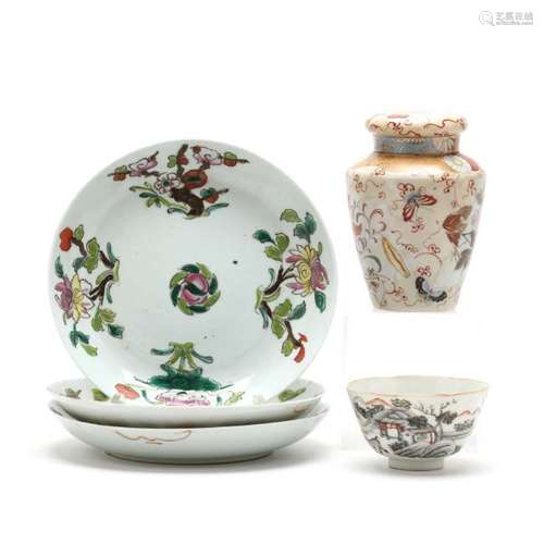 A Group of Chinese Porcelain Tableware