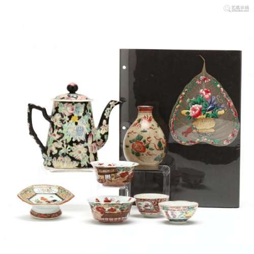 A Group of Vintage Asian Porcelains